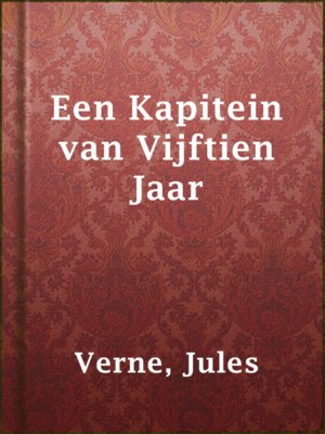 cover image of Een Kapitein van Vijftien Jaar